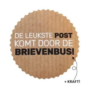 Sticker De leukste post komt door de brievenbus