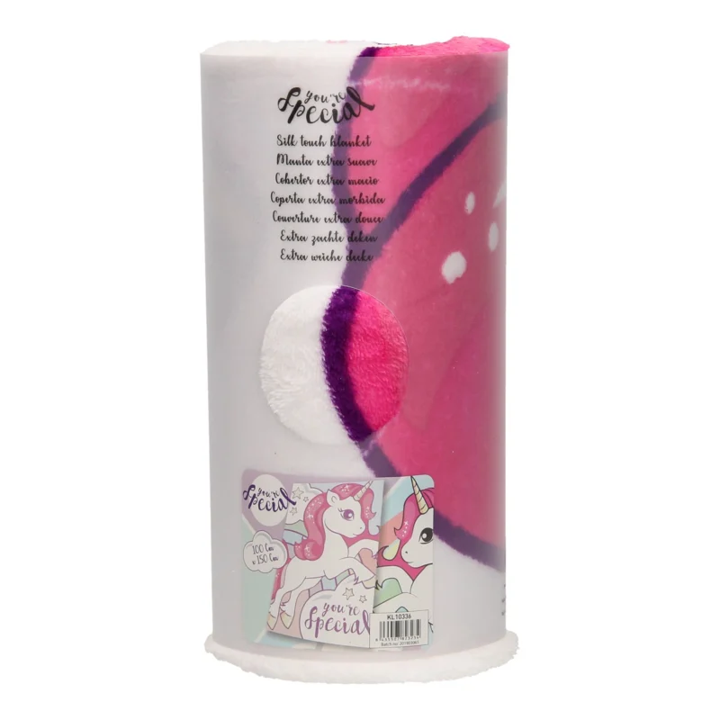 Deken Eenhoorn, 150x100cm - Afbeelding 2