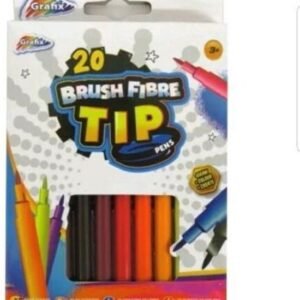 Grafix 20 Viltstiften Brush fibre tip