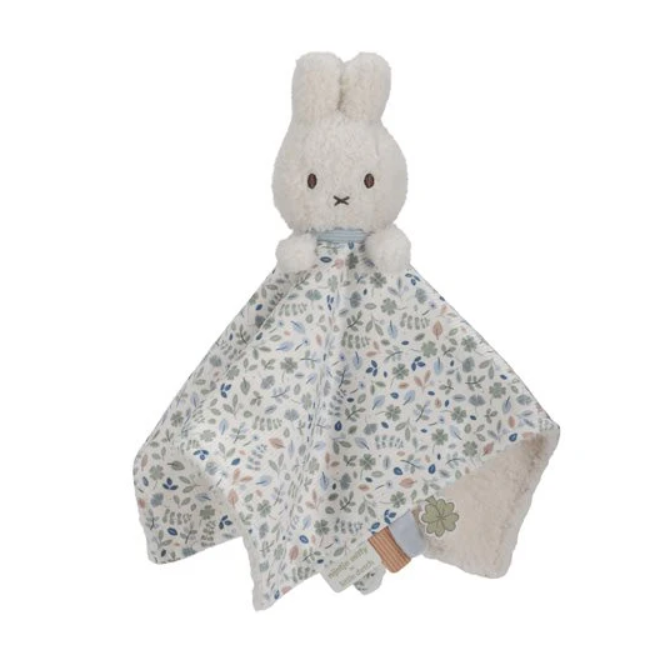 Little Dutch nijntje knuffeldoekje - Blauw - Lucky Leaves