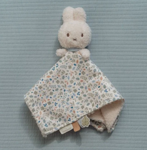 Little Dutch nijntje knuffeldoekje - Blauw - Lucky Leaves - Afbeelding 7