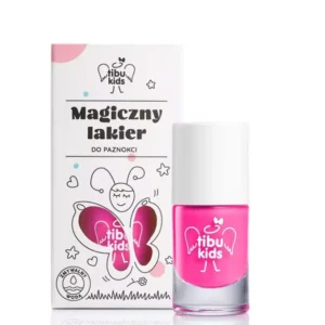 Magical water -based nail polish for kids - fuchsia