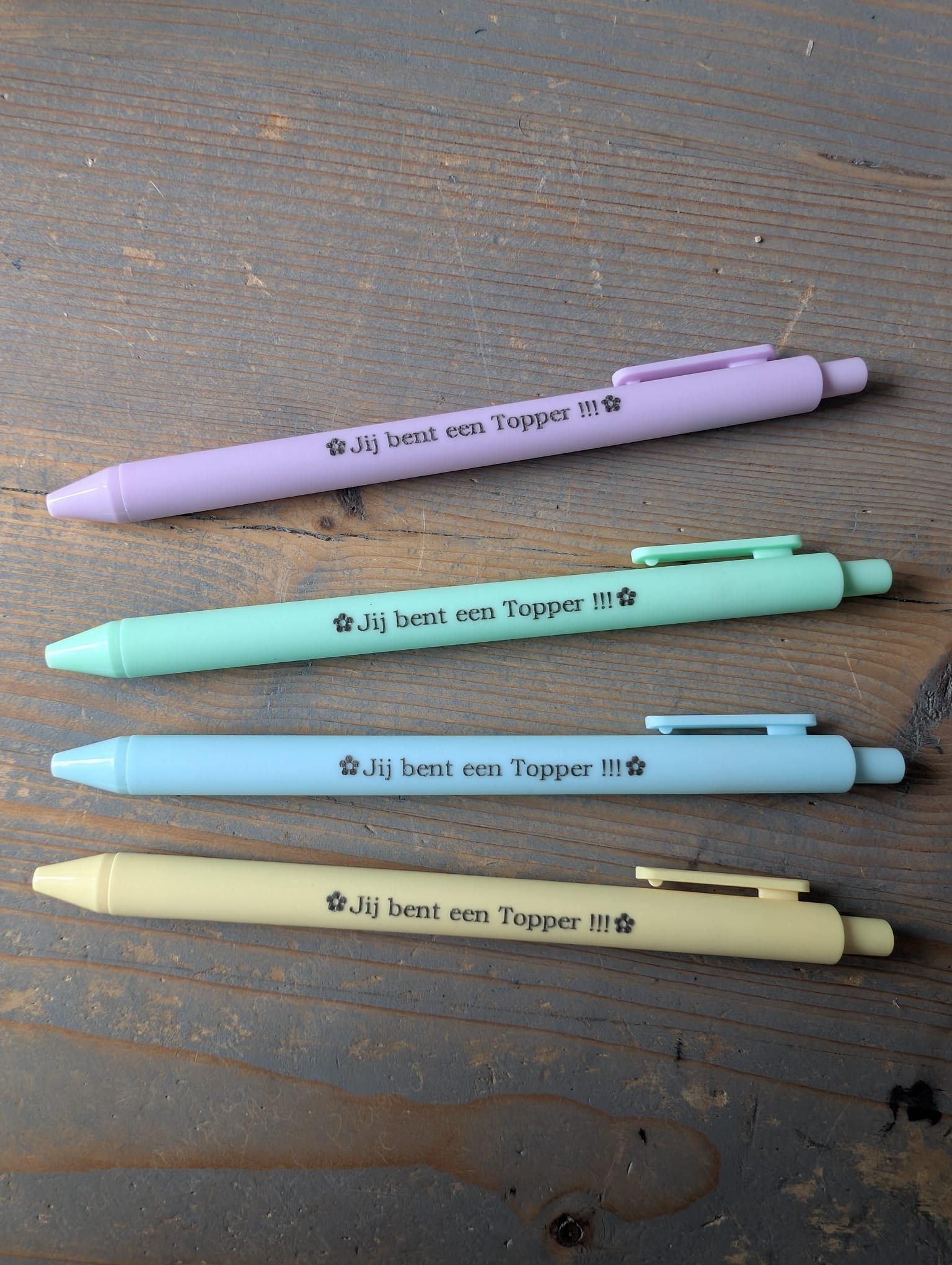 Pen– Jij bent een Topper - diverse kleuren - Afbeelding 3