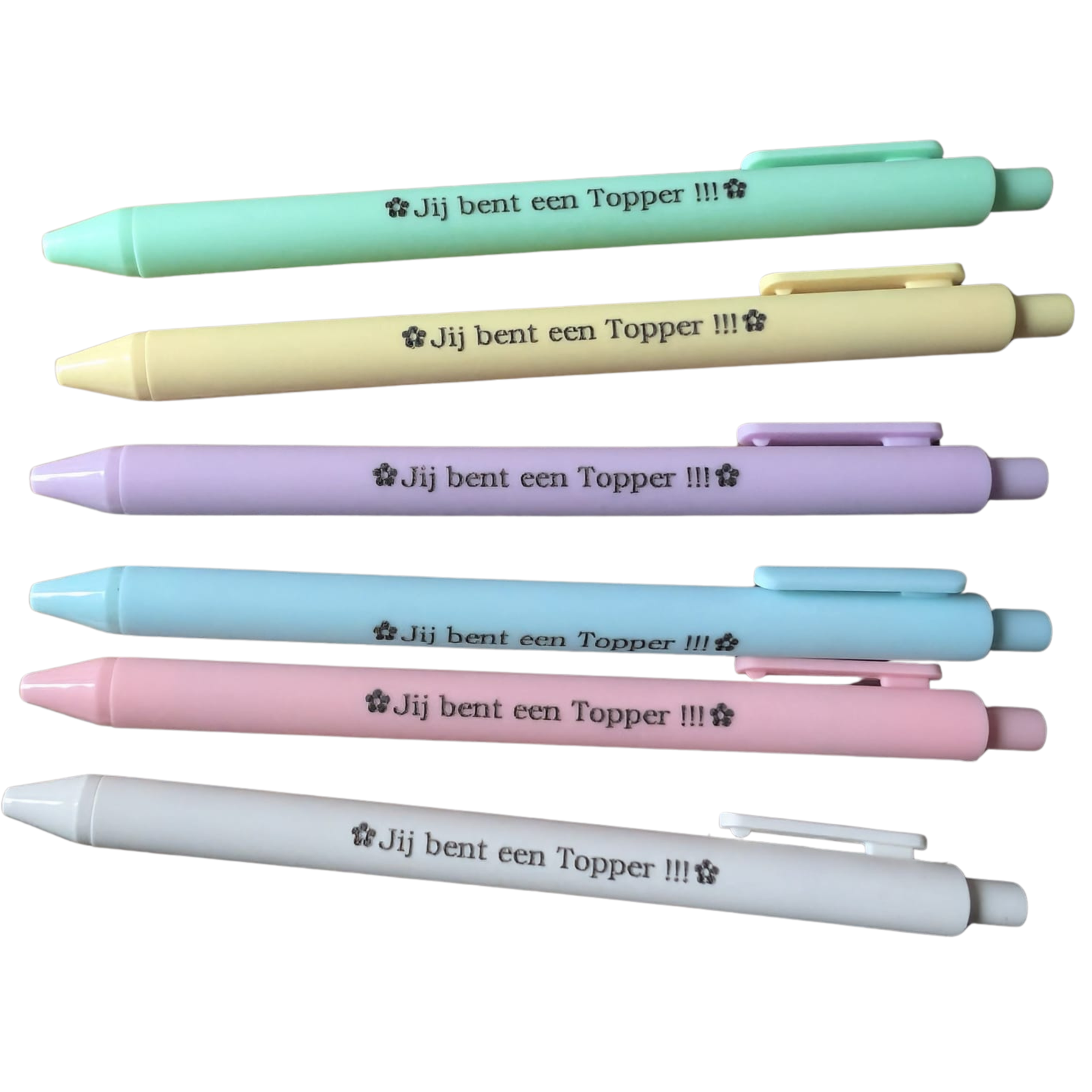 Pen– Jij bent een Topper - diverse kleuren