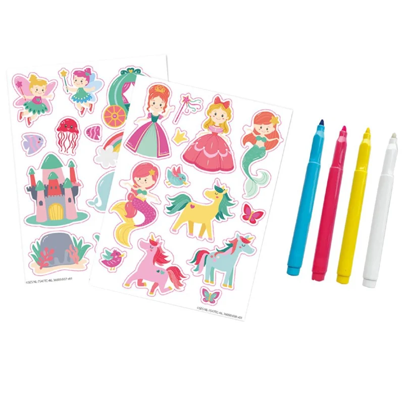 SES window fun prinsessen wereld - Afbeelding 2