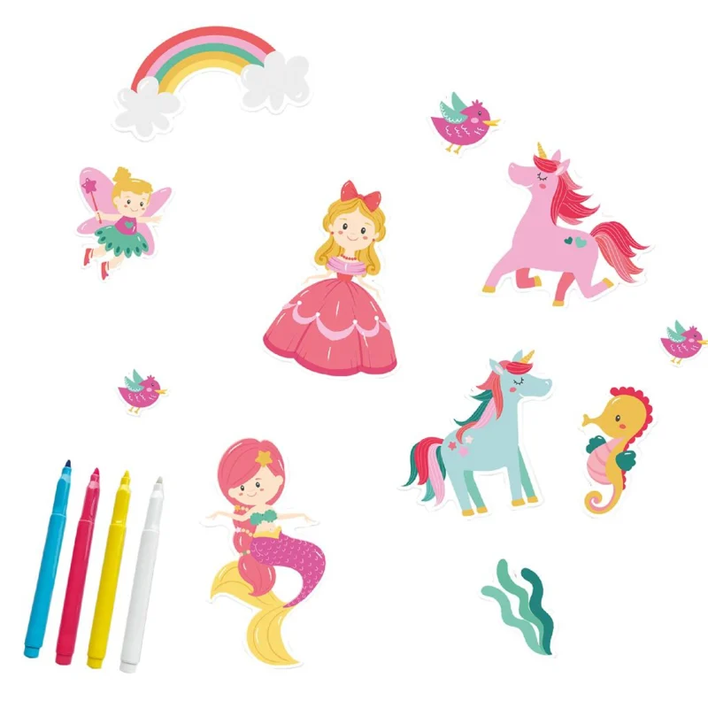 SES window fun prinsessen wereld - Afbeelding 3