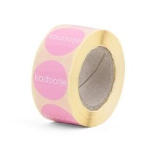 Sticker Roze Kadootje