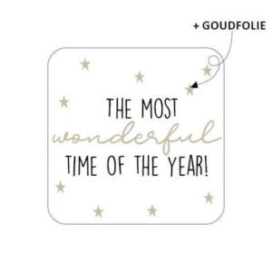 Sticker The most wonderful time of the year