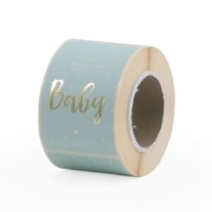 Sticker Welcome Super Cute Baby Blauw