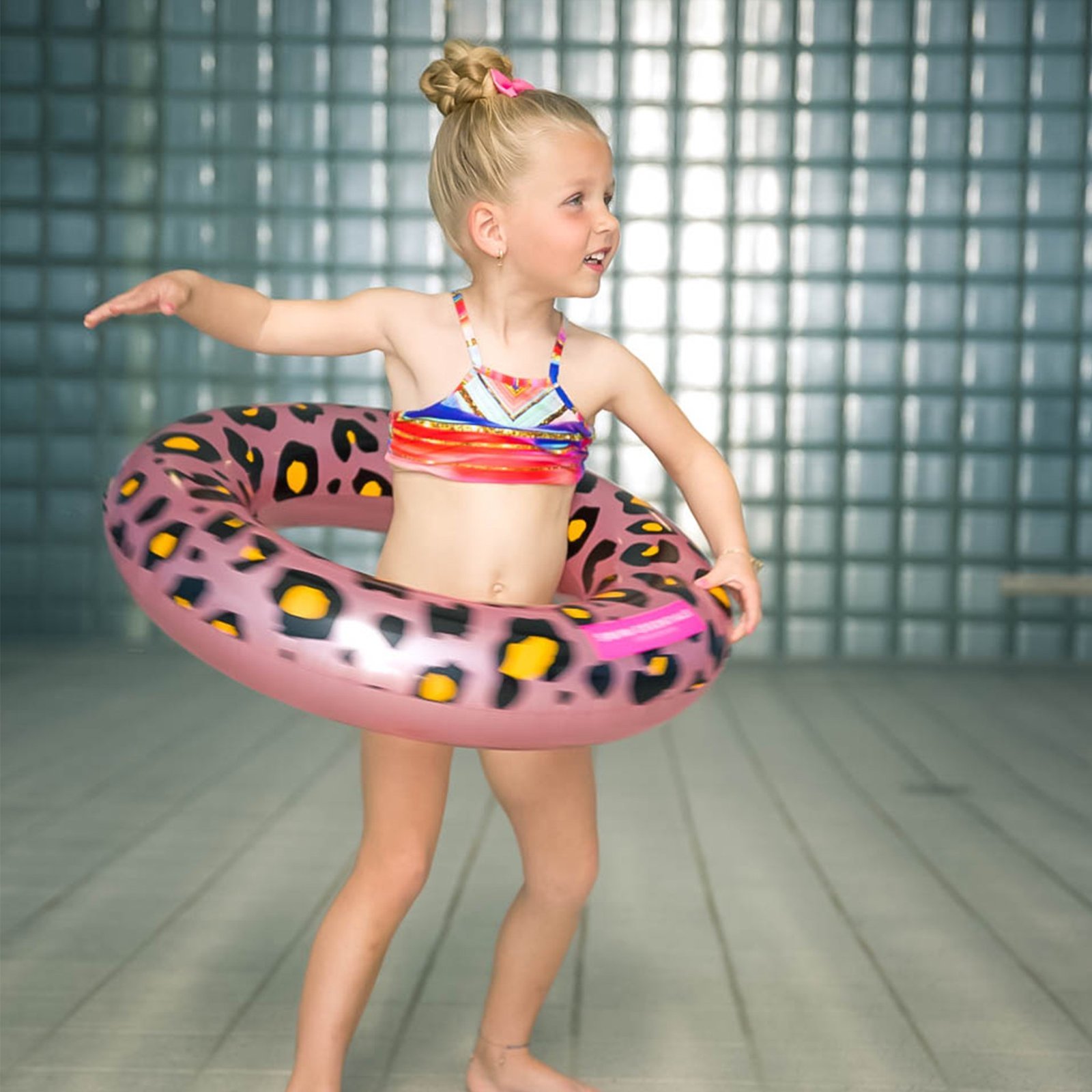 Zwemband kind Panterprint 70 cm - Afbeelding 2