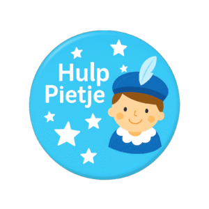 Button "Hulp Pietje Blauw"