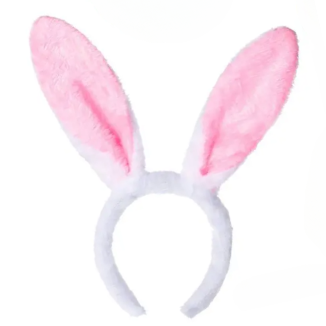 Konijnenoren – Wit met Roze Binnenkant