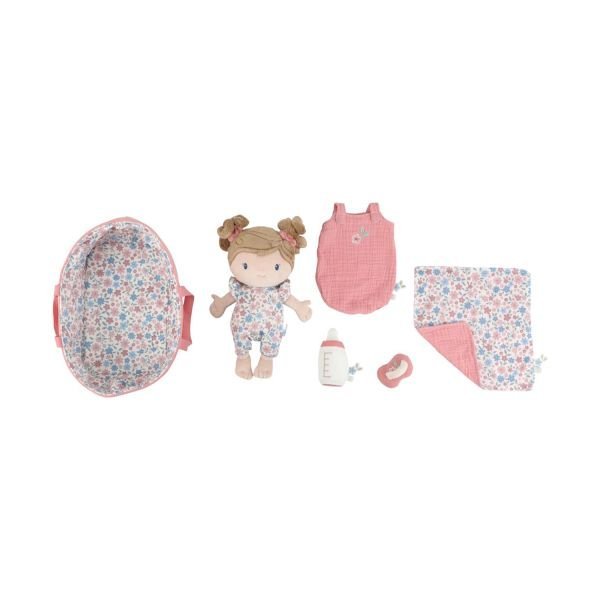 Little Dutch Babypop Rosa met Mandje - Afbeelding 6