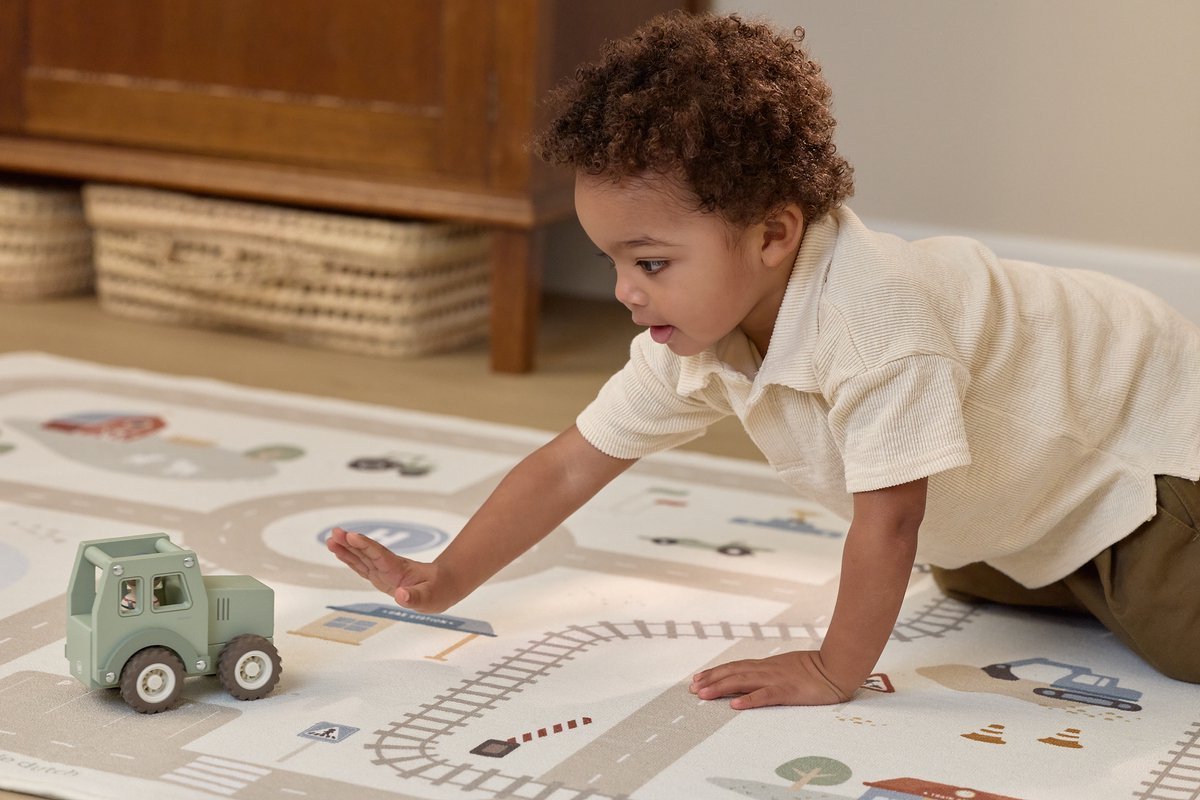 Little Dutch Houten tractor FSC - Afbeelding 8