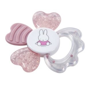 Nijntje Roze Watergevulde Bijtring en Rammelaar