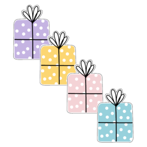 Sticker pakje - 4 varianten