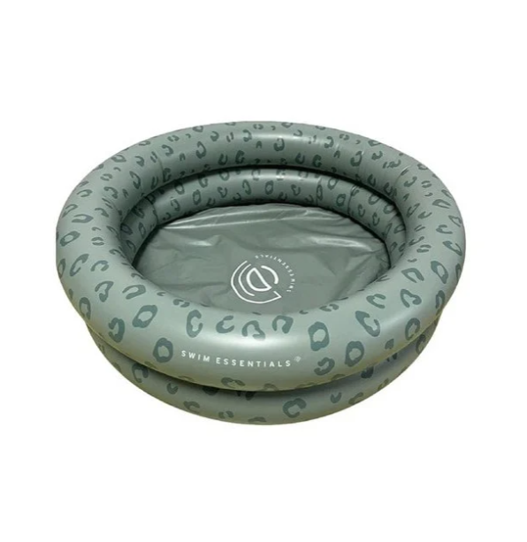 Swim Essentials Baby Zwembad Groen Panterprint Ø 60 cm