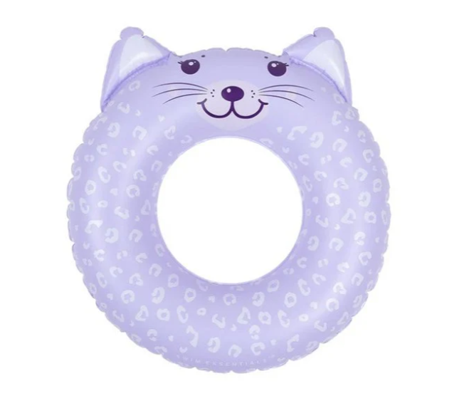 Swim Essentials Dier Zwemband Lila Panterprint Ø 55 cm