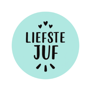 Button "Liefste Juf"