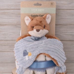 Luiertaart Forest Friends Vos knuffeldoekje – Kraamcadeau jongen