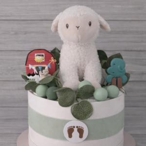 Luiertaart – Boerderijthema met Little Dutch Schaapje