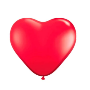 Hart Ballonnen - Rood, 8st.