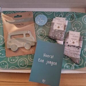 Cadeaupakket "Hoera een jongen"