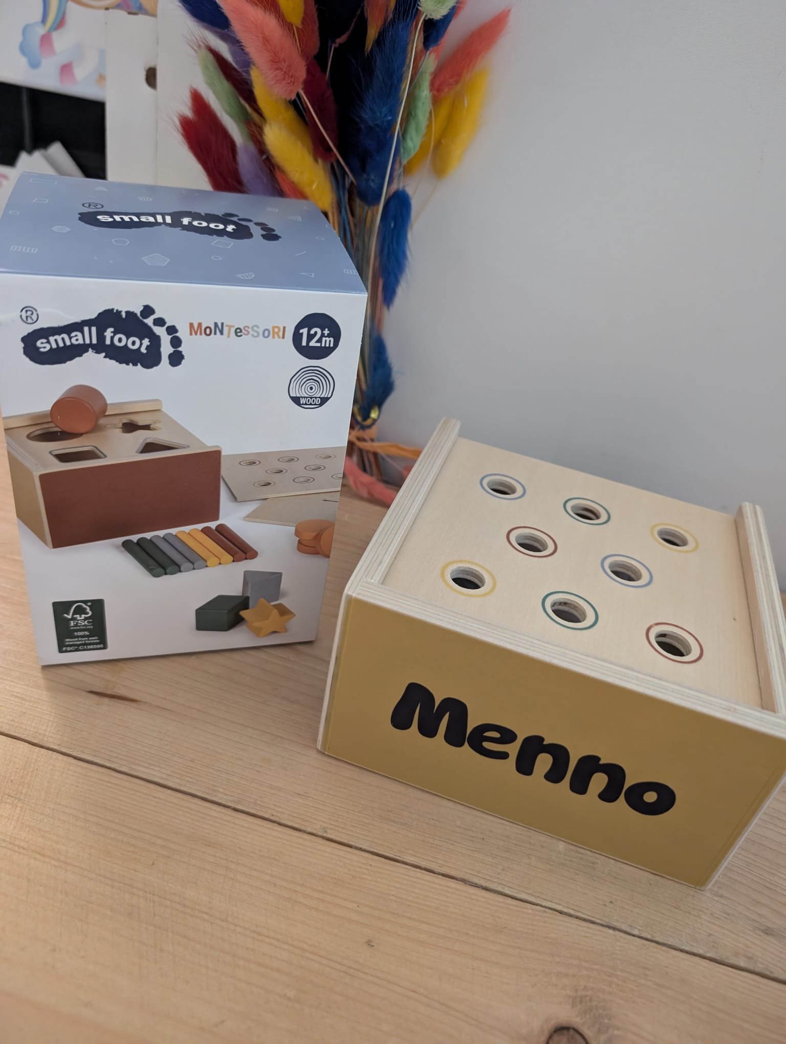 Montessori Play Game | Houten speelgoed met naam - Afbeelding 3