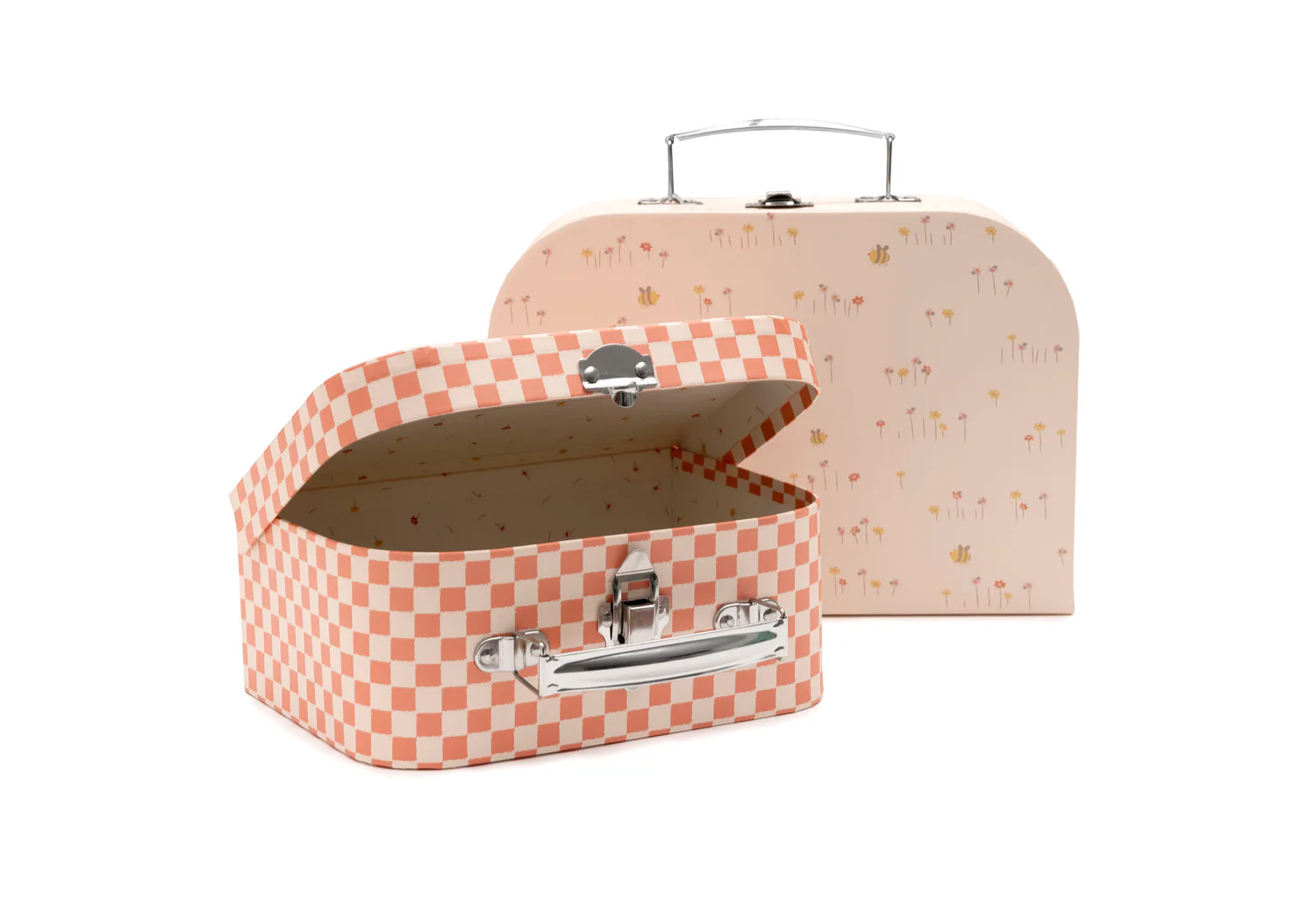 Jollein koffertje met naam pretty picnic
