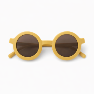 Gele Retro KinderZonnebril