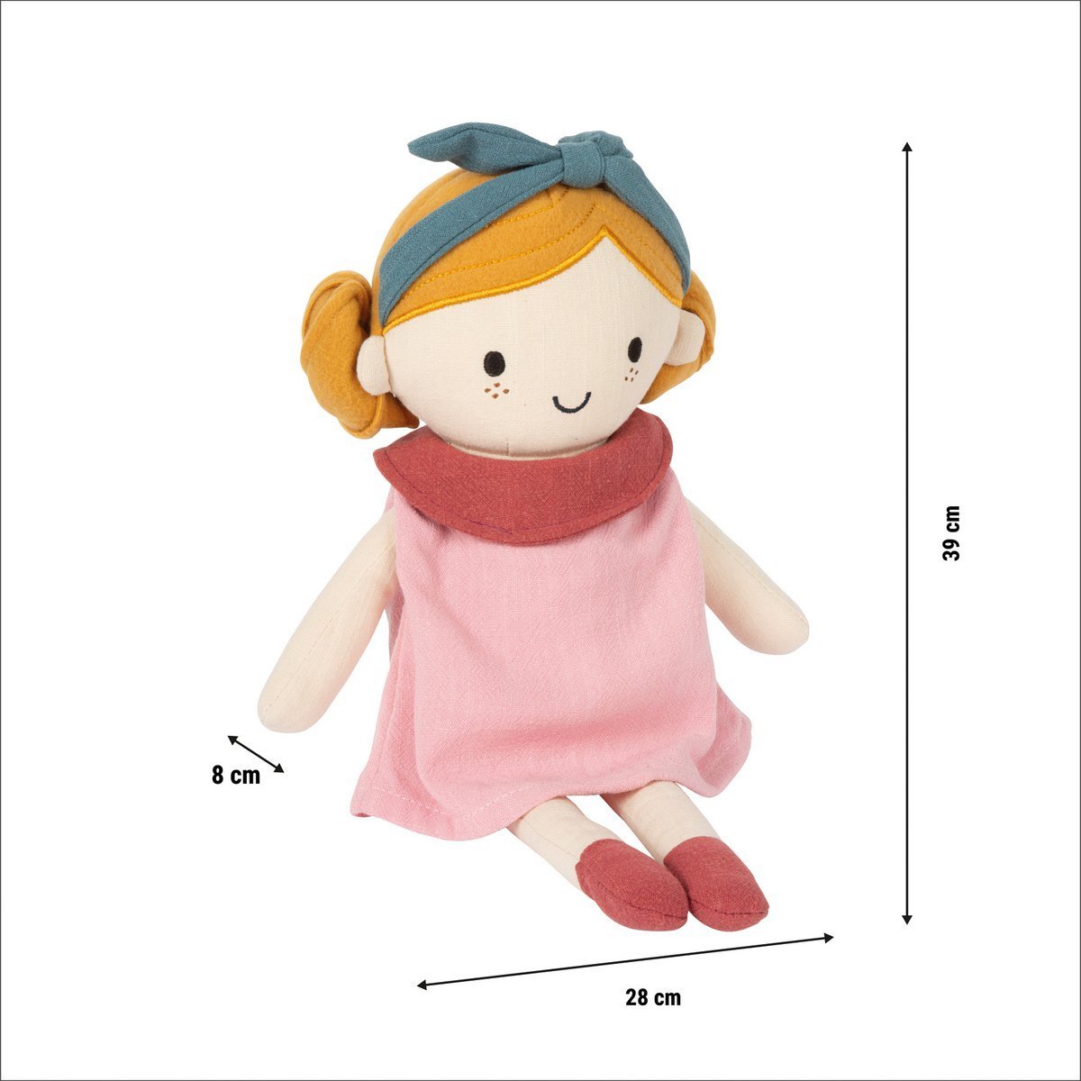 Lappenpop Lina – met naam - Afbeelding 2