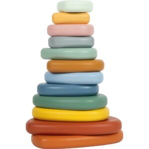 Montessori houten stapelstenen