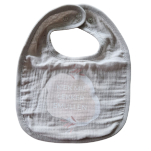 Slab - 'Kiek mie lekker smullen - Grijs