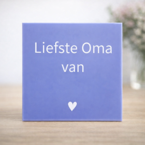 Tegel “Liefste Oma van…
