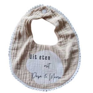 Slab - 'Uit eten met Papa en Mama Beige