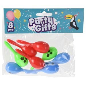 Uitdeelcadeautjes Maracas 8st.