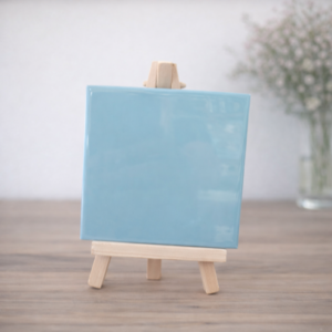 Tegeltje met eigen tekst - Mintgroen 10 x10 cm