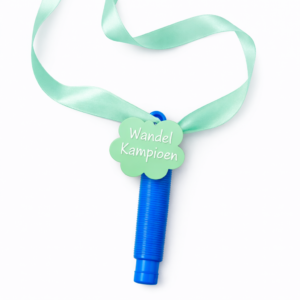Wandel Kampioen Medaille met Fidget - Blauw