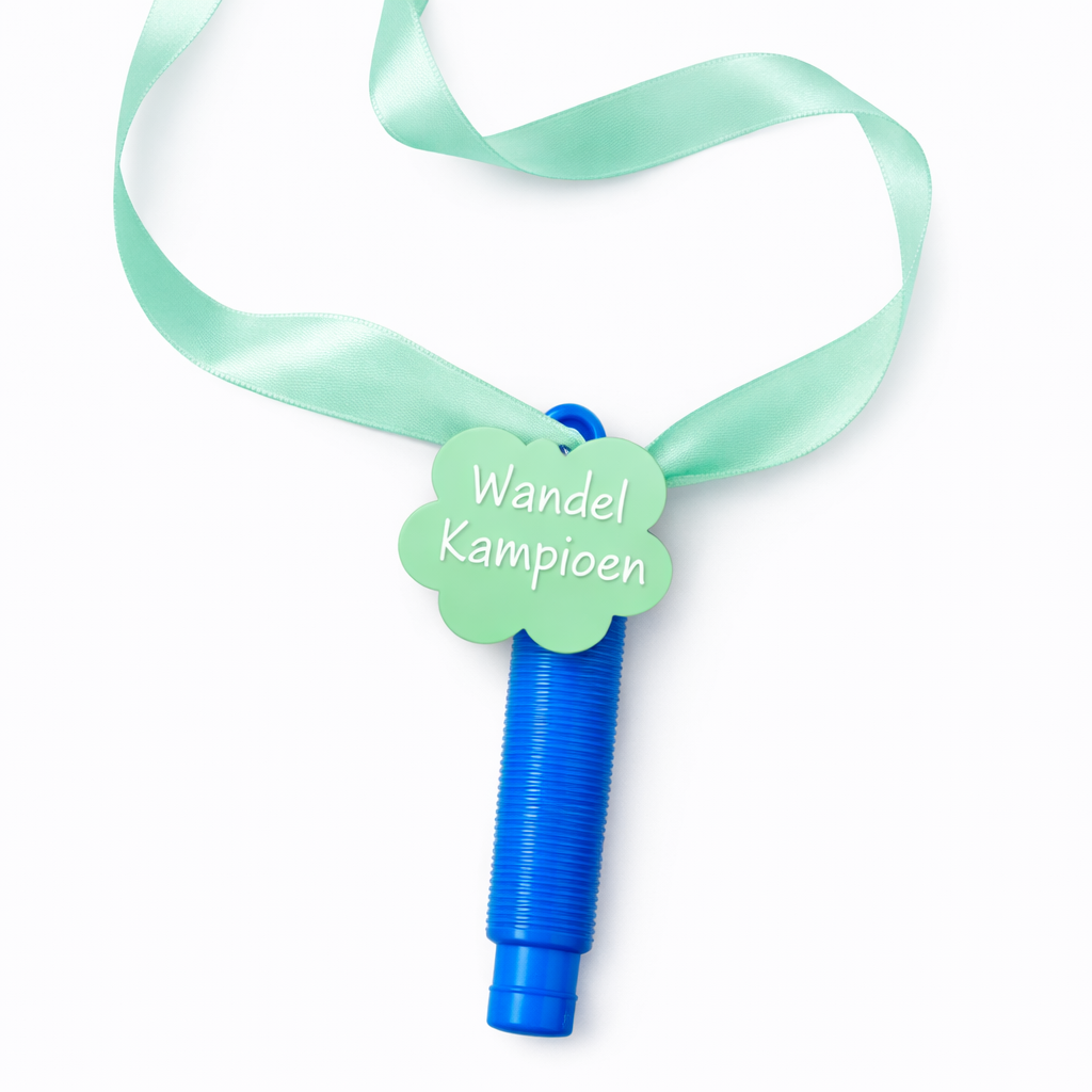 Wandel Kampioen Medaille met Fidget - Blauw