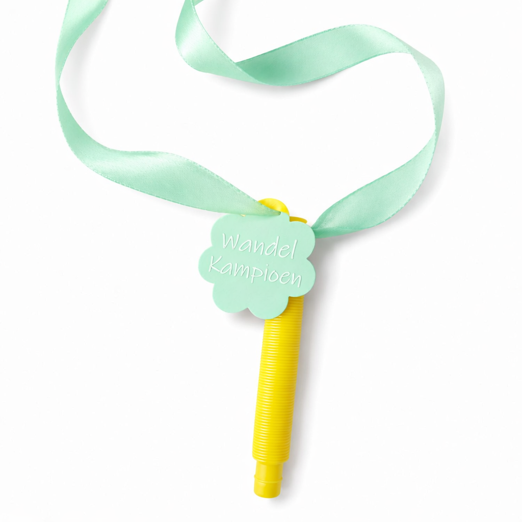 Wandel Kampioen Medaille met Fidget - Geel