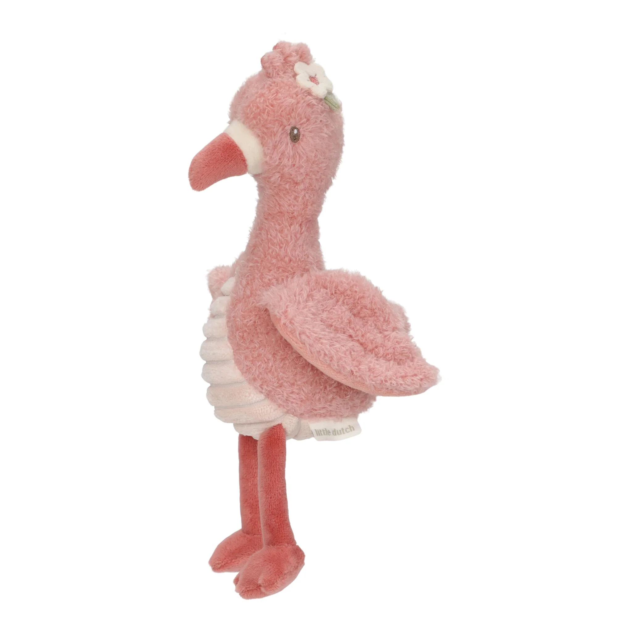 Little Dutch Knuffel Flamingo - Roze - 35 cm - Afbeelding 9