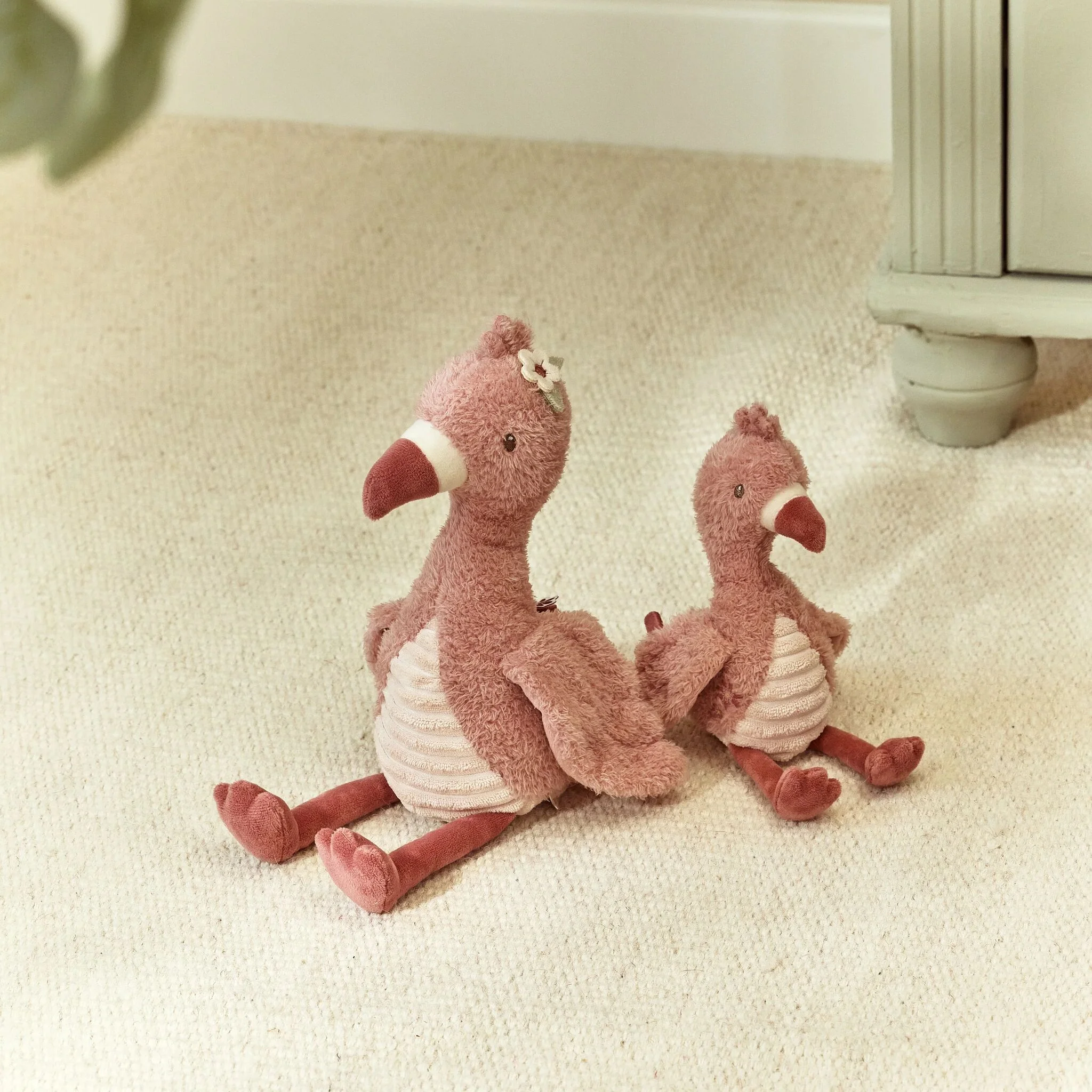 Little Dutch Knuffel Flamingo - Roze - 35 cm - Afbeelding 7