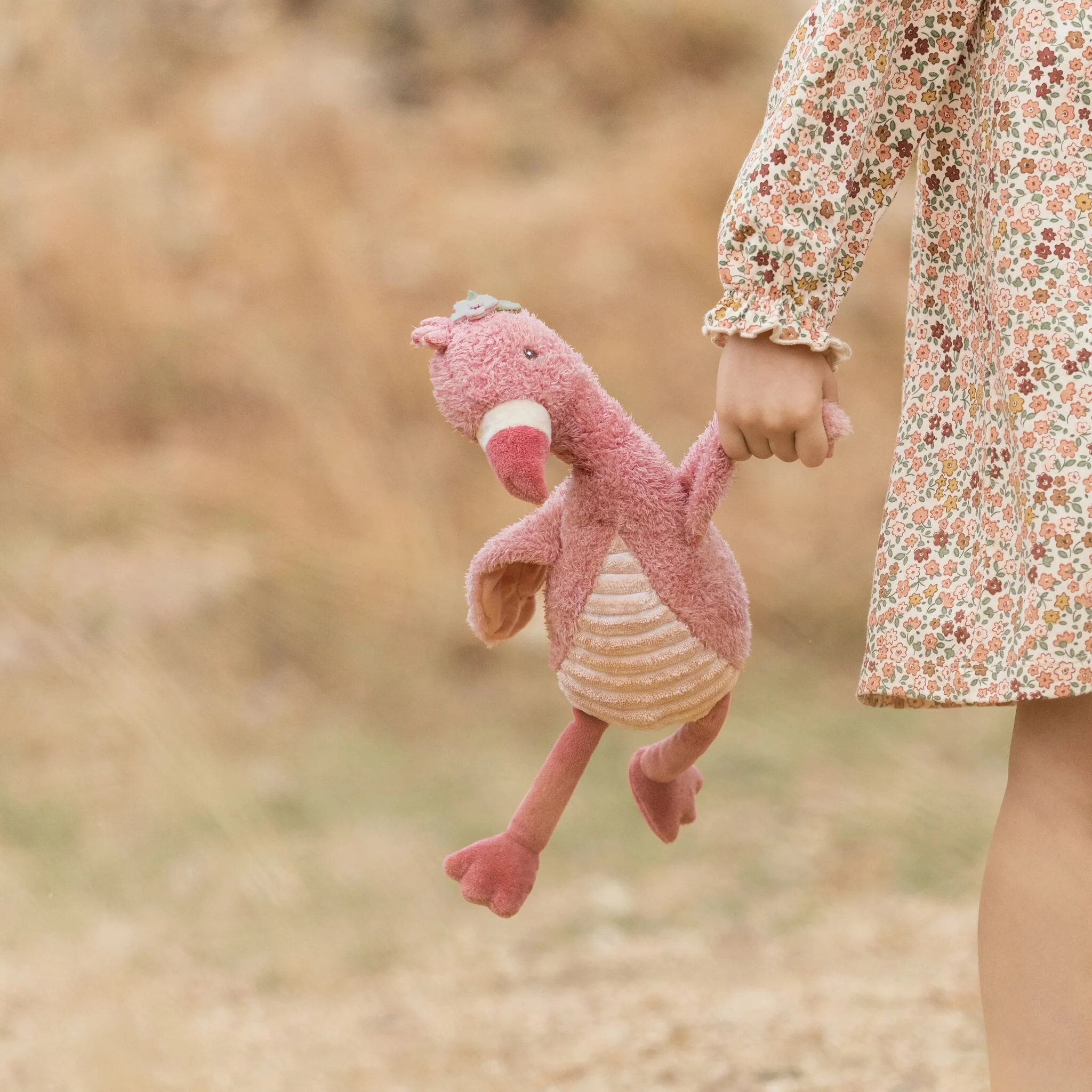 Little Dutch Knuffel Flamingo - Roze - 35 cm - Afbeelding 6