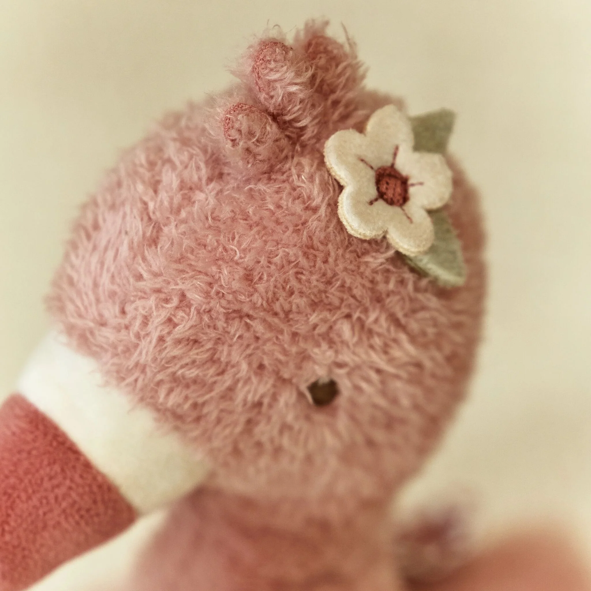 Little Dutch Knuffel Flamingo - Roze - 35 cm - Afbeelding 4