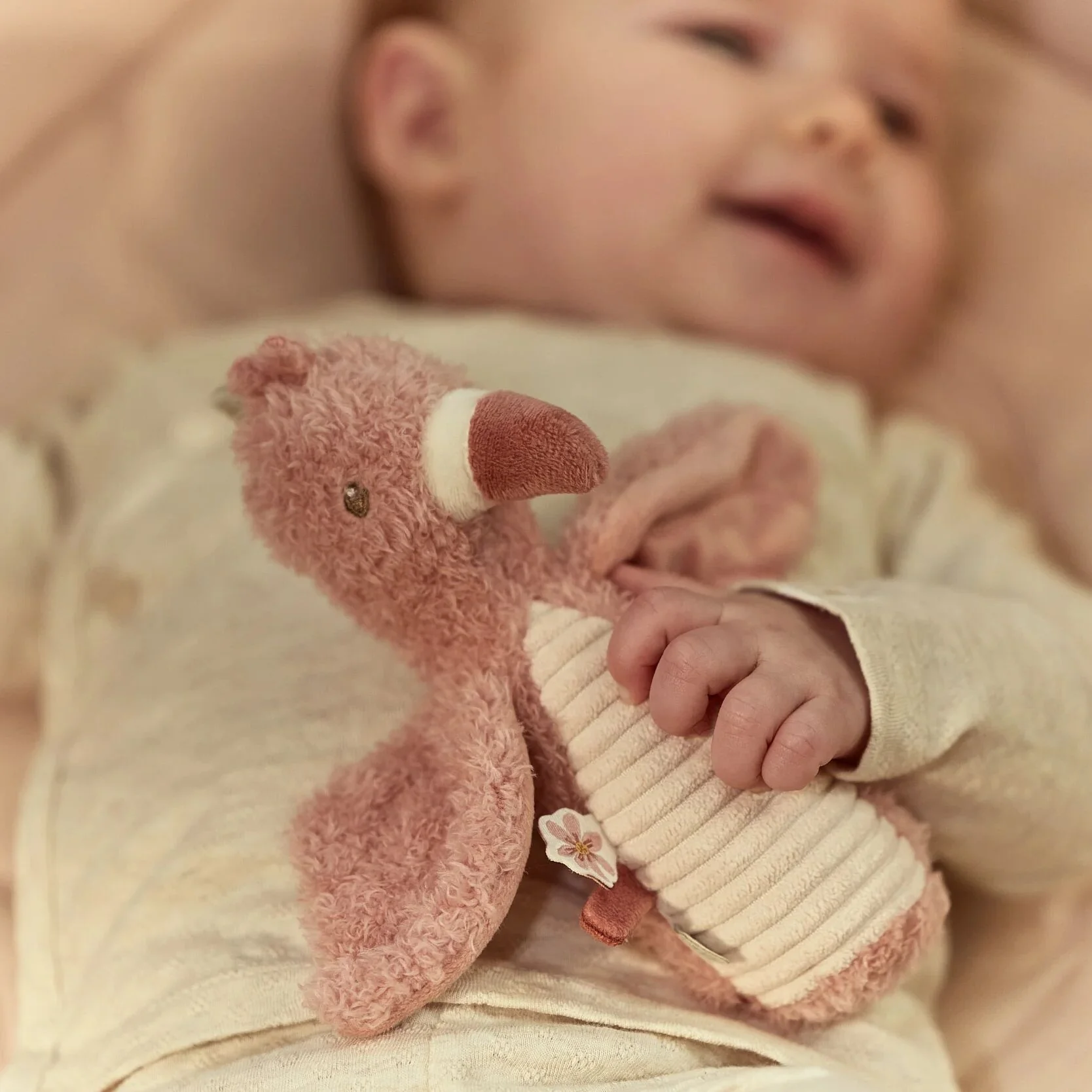 Little Dutch Knijprammelaar Flamingo - Roze - Afbeelding 8