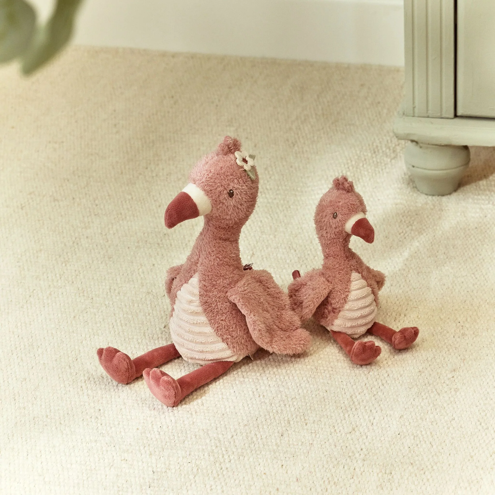 Little Dutch Knuffel Flamingo - Roze - 17 cm - Afbeelding 7