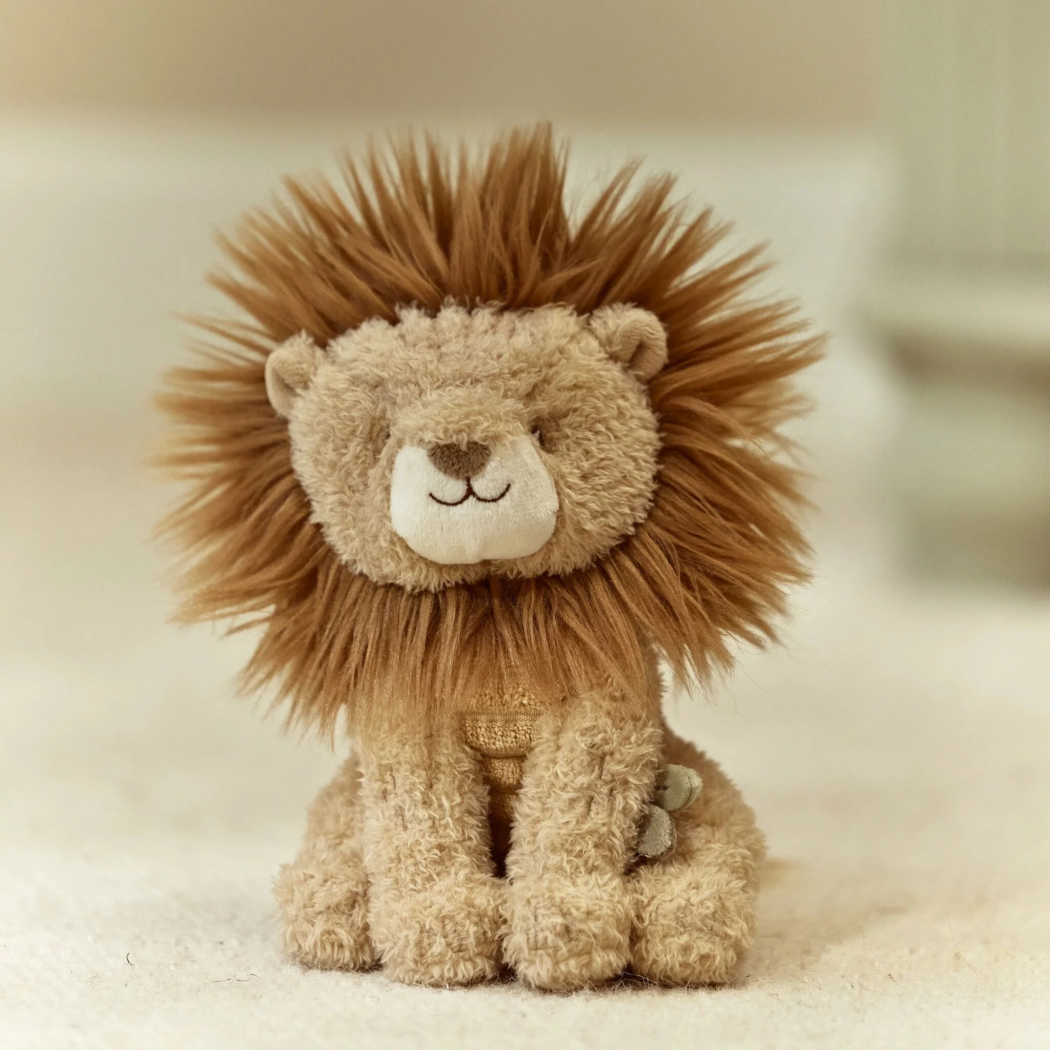 Little Dutch Knuffel Leeuw - Geel - 17 cm - Afbeelding 8