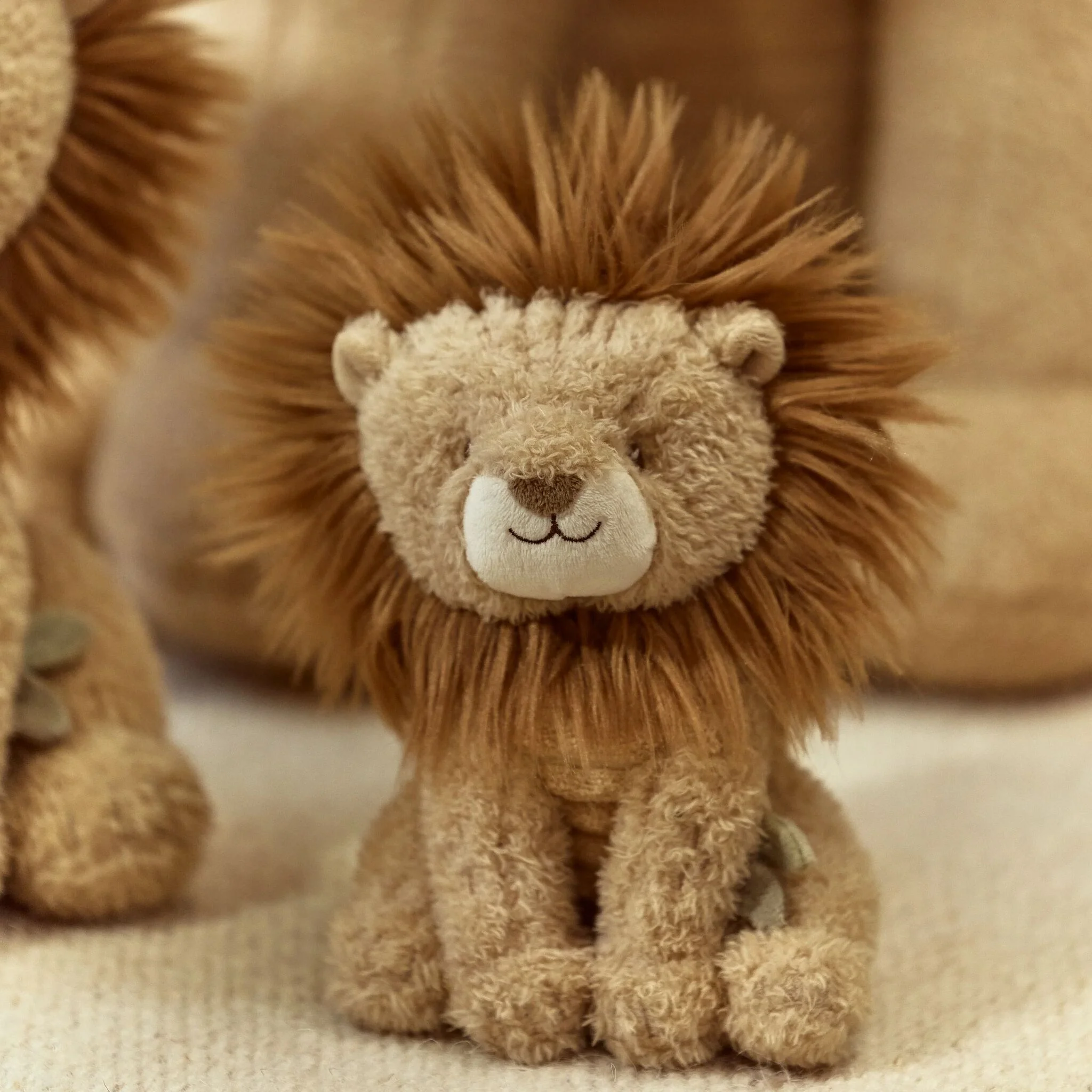Little Dutch Knuffel Leeuw - Geel - 17 cm - Afbeelding 5