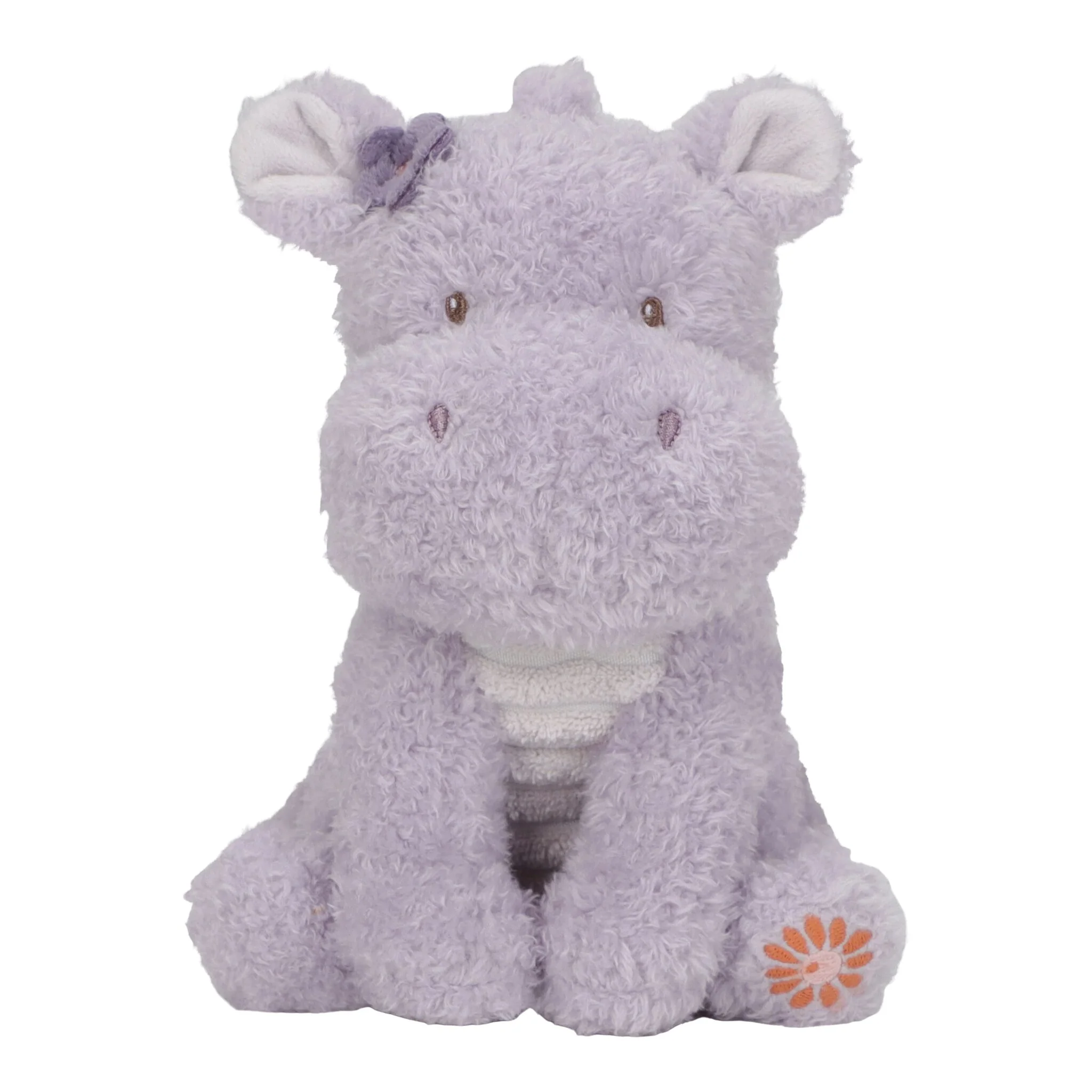Little Dutch Knuffel Nijlpaard - Paars