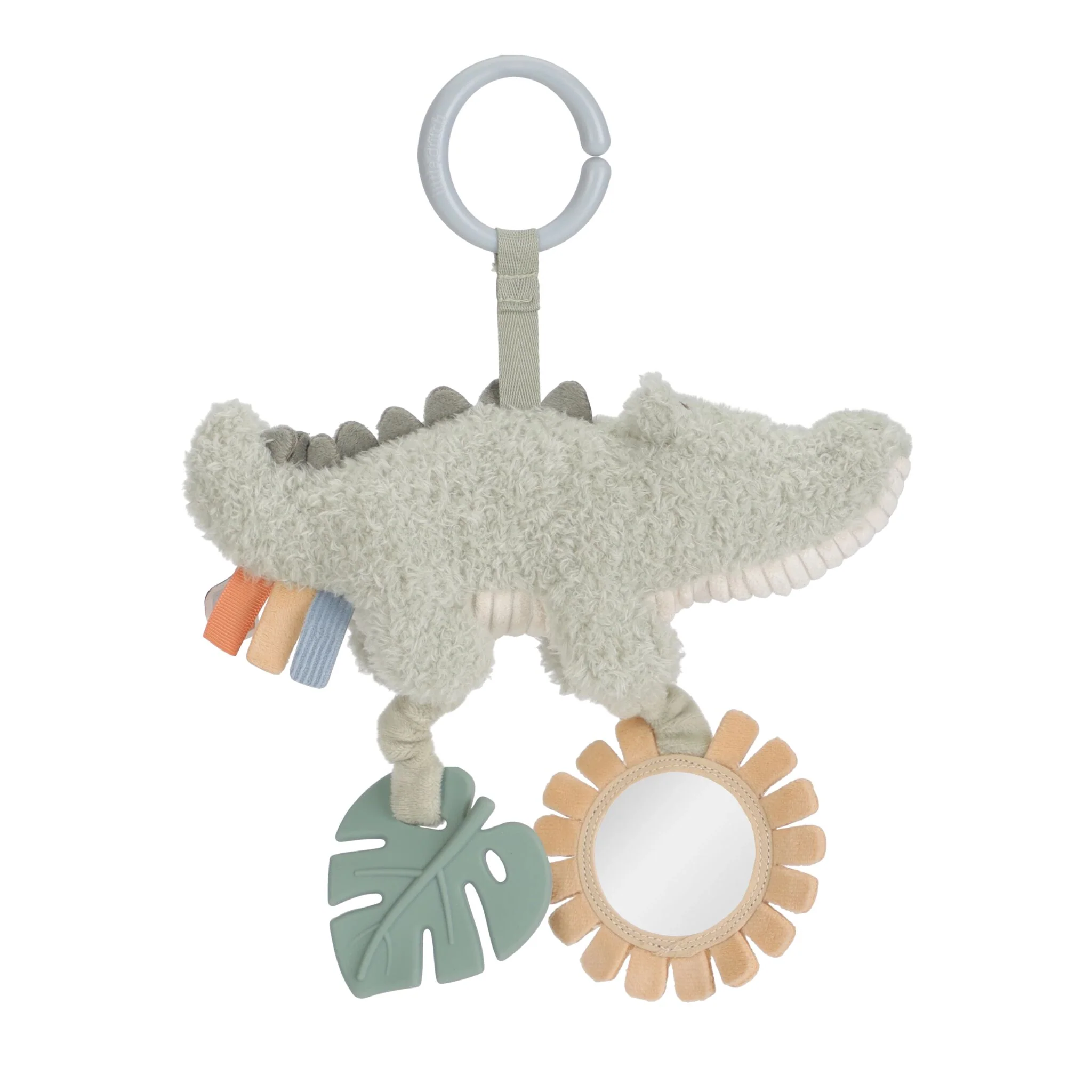 Little Dutch Safari Friends Activiteitenhanger Krokodil - Groen - Afbeelding 4